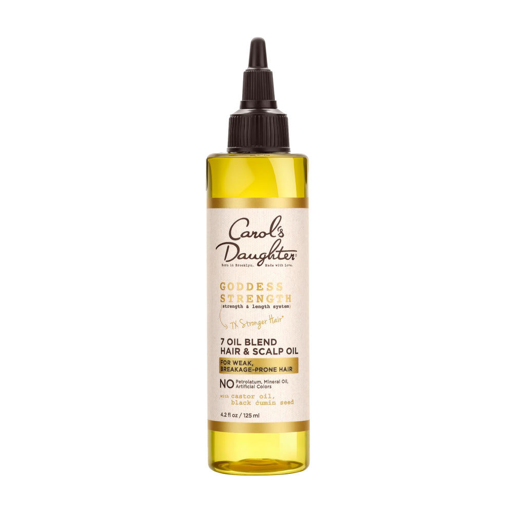 Carol's Daughter Goddess Strength: botella de aceite, hidratación profunda para rizos