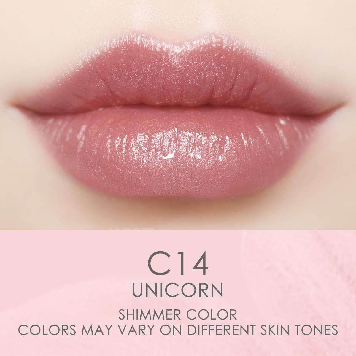 Catkin bálsamo con pH activo revela un rosa natural conforme a tus labios.