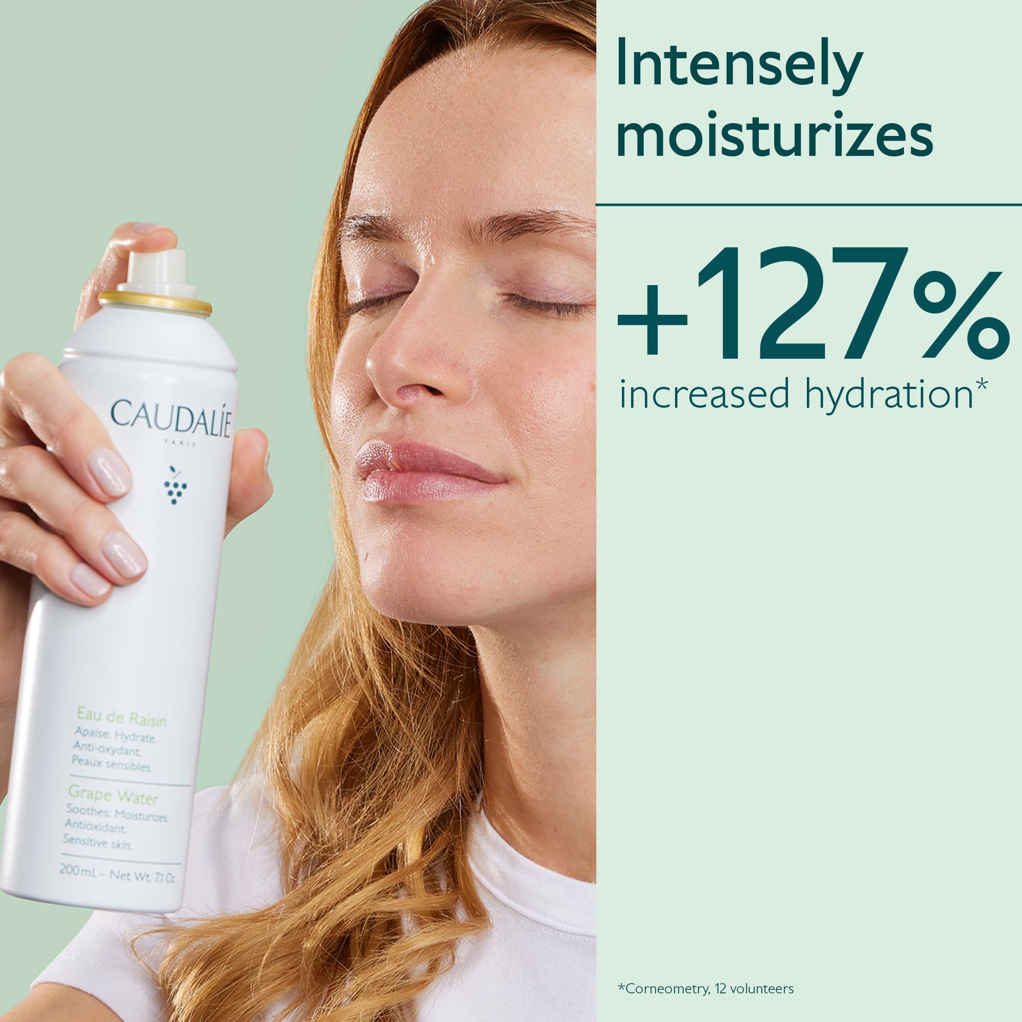 Caudalie Agua de Uva ingredientes orgánicos que fortalecen la hidratación.