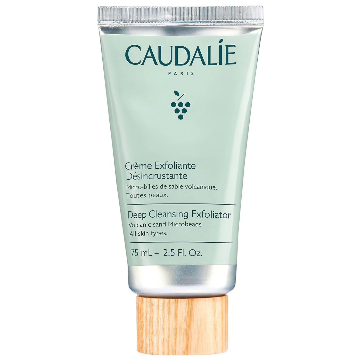 Caudalie Vinoclean exfoliant visage profond purifie et affine la peau