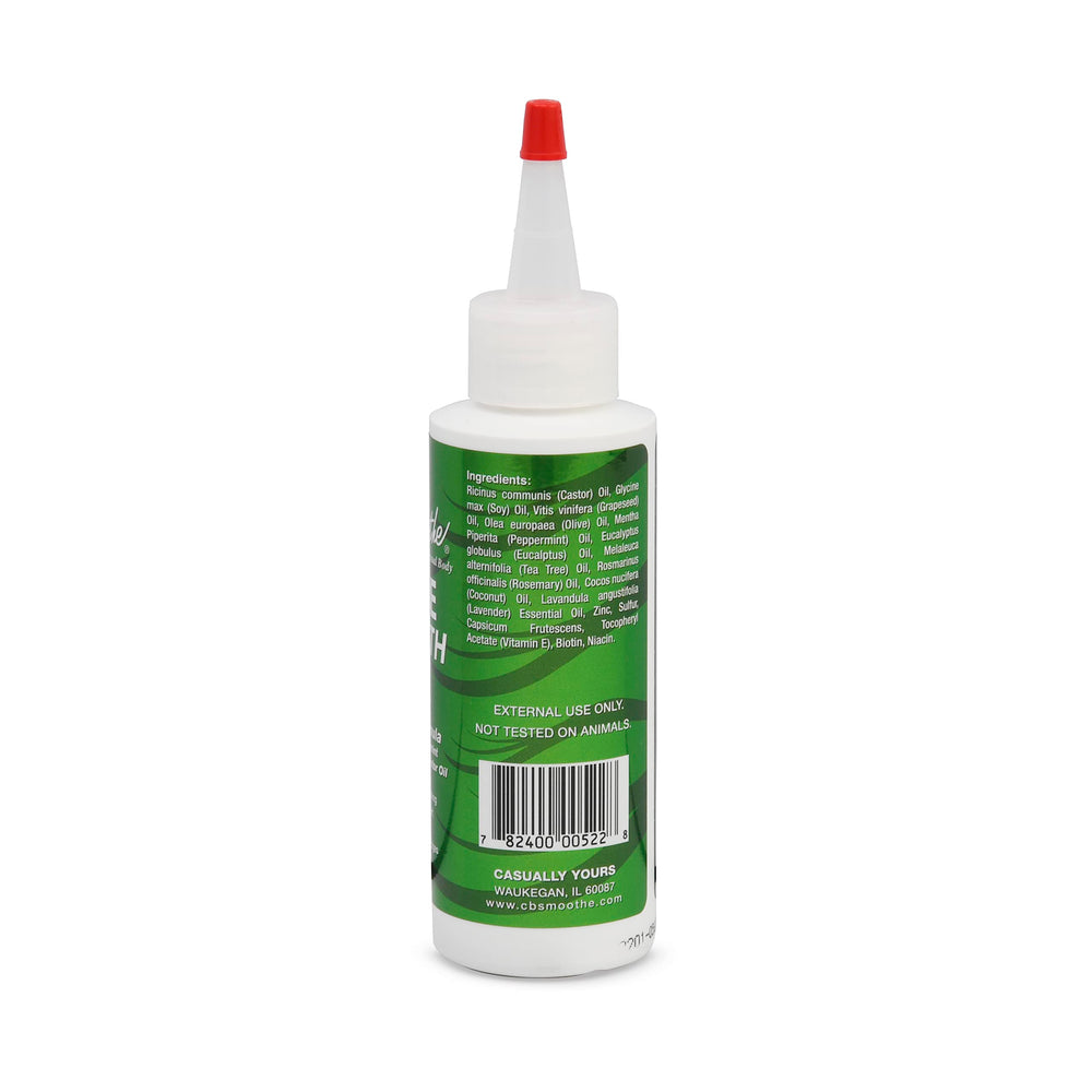 CB Smoothe envase de 118 ml con diseño ergonómico.
