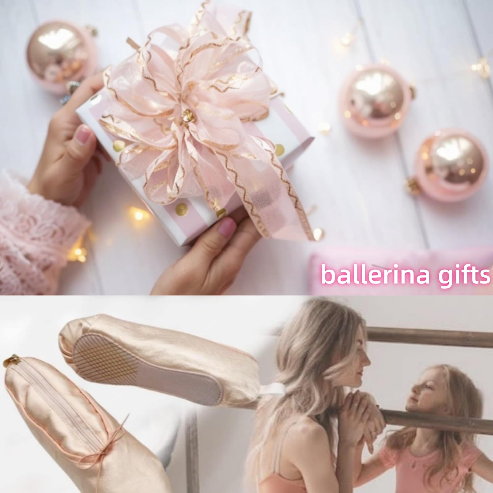 CECKQUE zapato ballet bolso organizador para accesorios de cabello.
