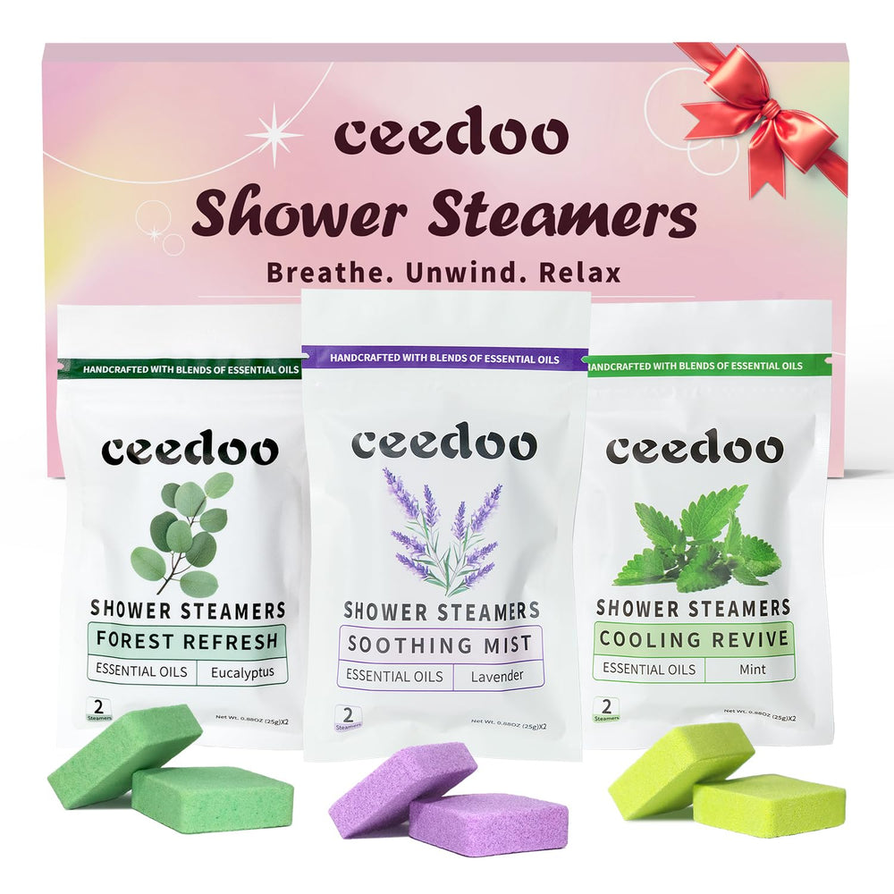 Ceedoo bombas ducha valentines-pack: regalo ideal para spa en casa