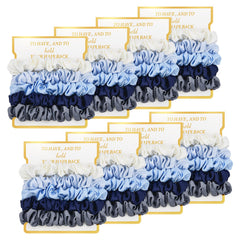 CEELGON coleteros satinados para damas de honor en azul gradiente, práctico y elegante.