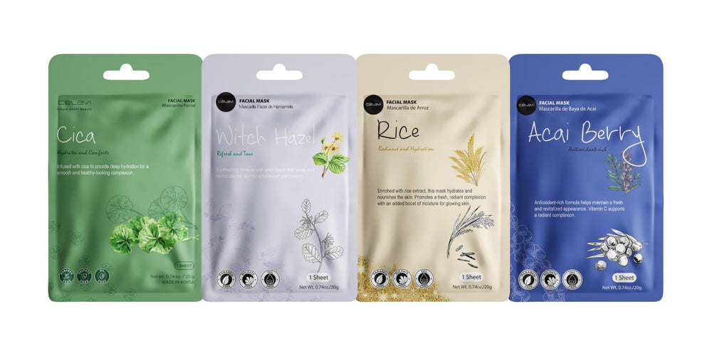 Celavi Cosmetics mascarilla de ácido hialurónico para hidratación profunda