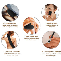 CeleCily pincel-bronceado-precision para zonas difíciles con detalle.