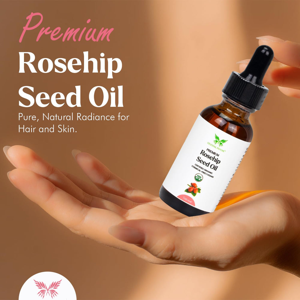 Aceite Rosa Mosqueta Celestial Psyché - ingredientes nutritivos para la piel
