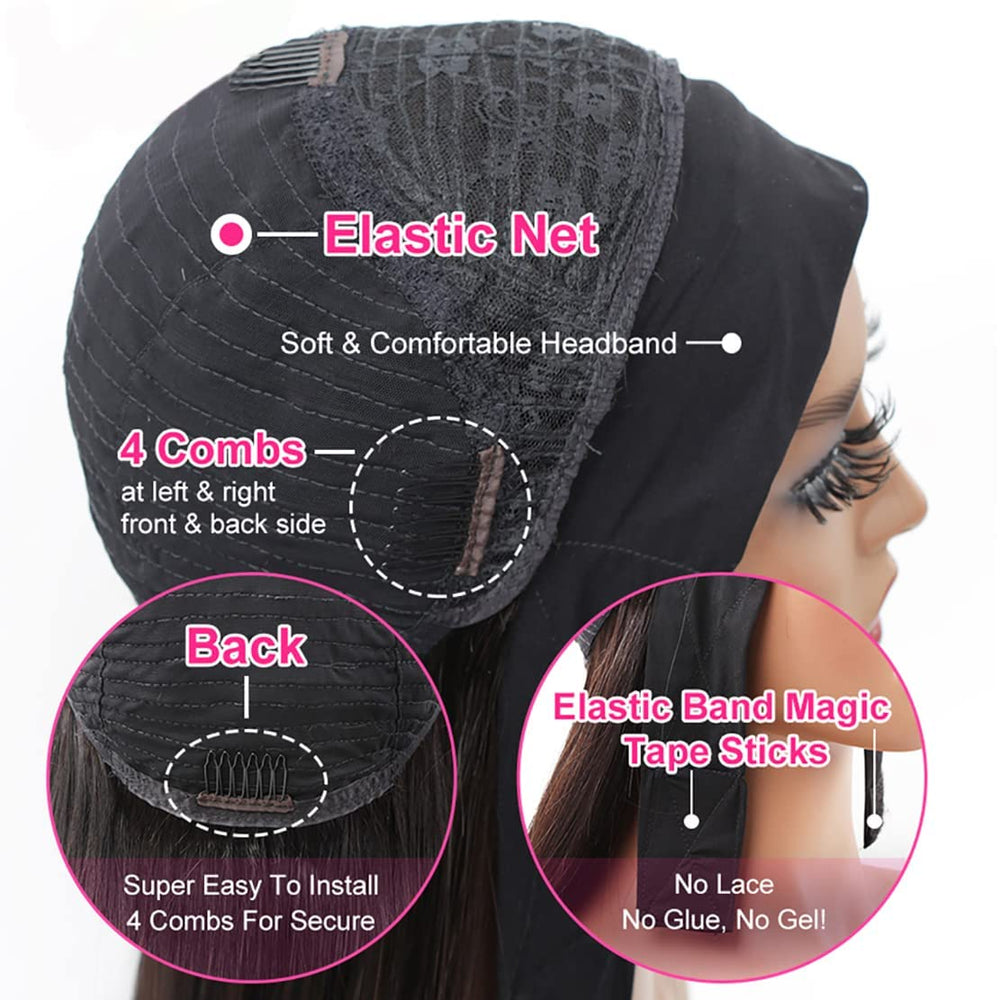 Celiarita peluca onda profunda, cabello humano para un aspecto auténtico.