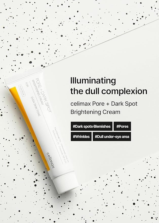 celimax Pore+Dark Spot Cream ayuda a tono uniforme y luminosidad