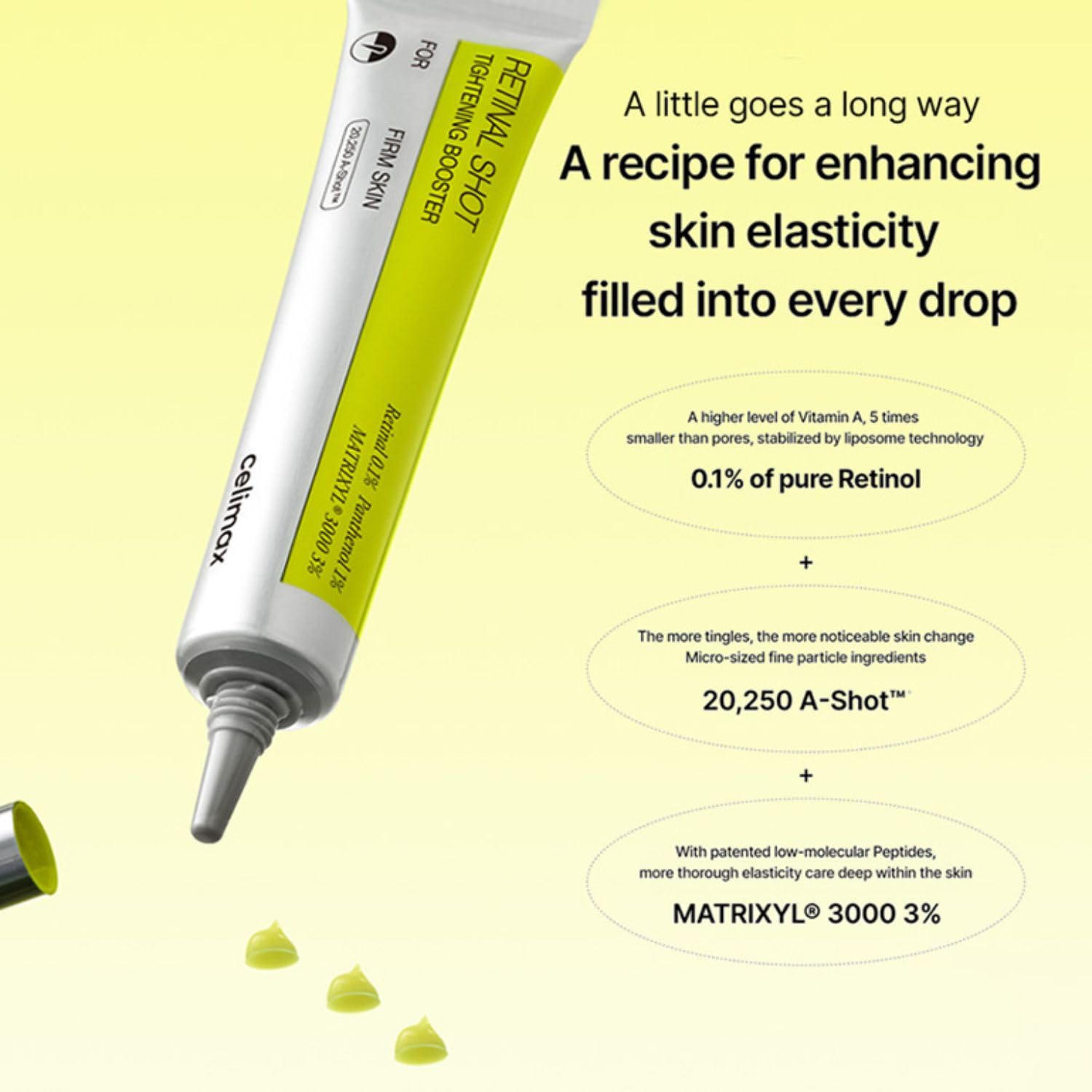 Celimax Vita A Retinal Shot: uso nocturno y protector solar al día siguiente