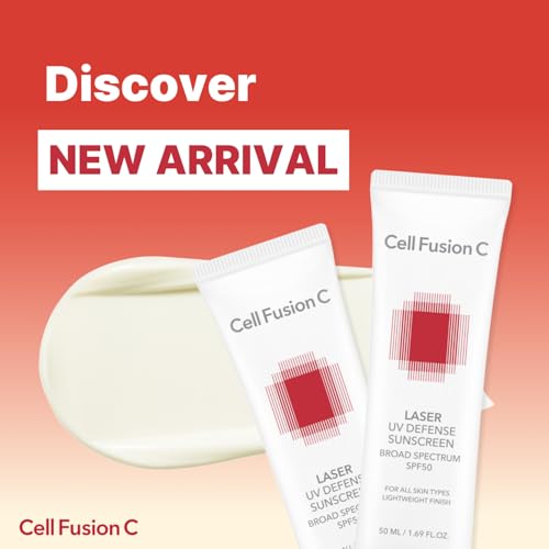 Cell Fusion C proteccion UV lateral, botella visible para rutina diaria.