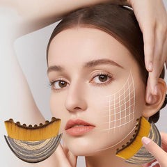 Cepillo linfático para rostro, efecto lifting suave