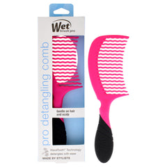 Wet Brush Desenredante Morado: deslizamiento suave para peinar sin tirones.