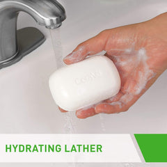 CeraVe barra de limpieza con pH equilibrado, cuidado suave para piel sensible.