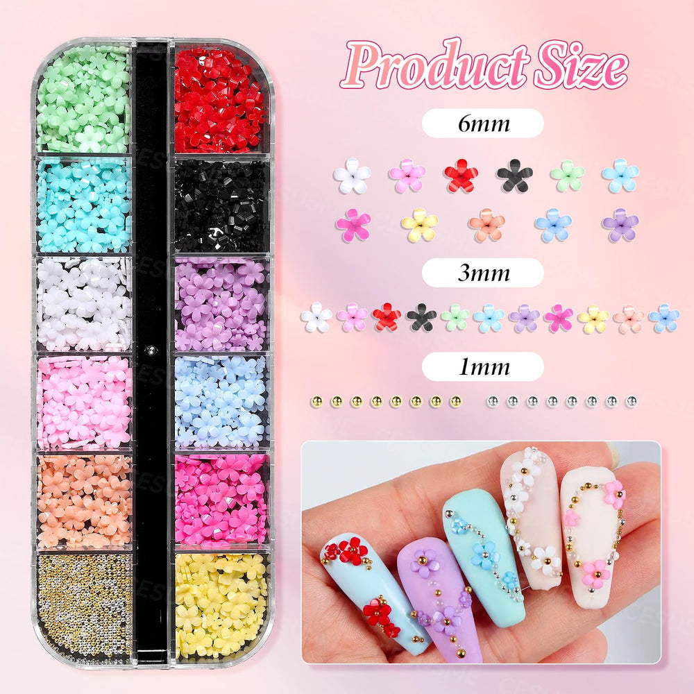 CESUSME accesorios uñas lazos diminutos coloridos para estilos únicos