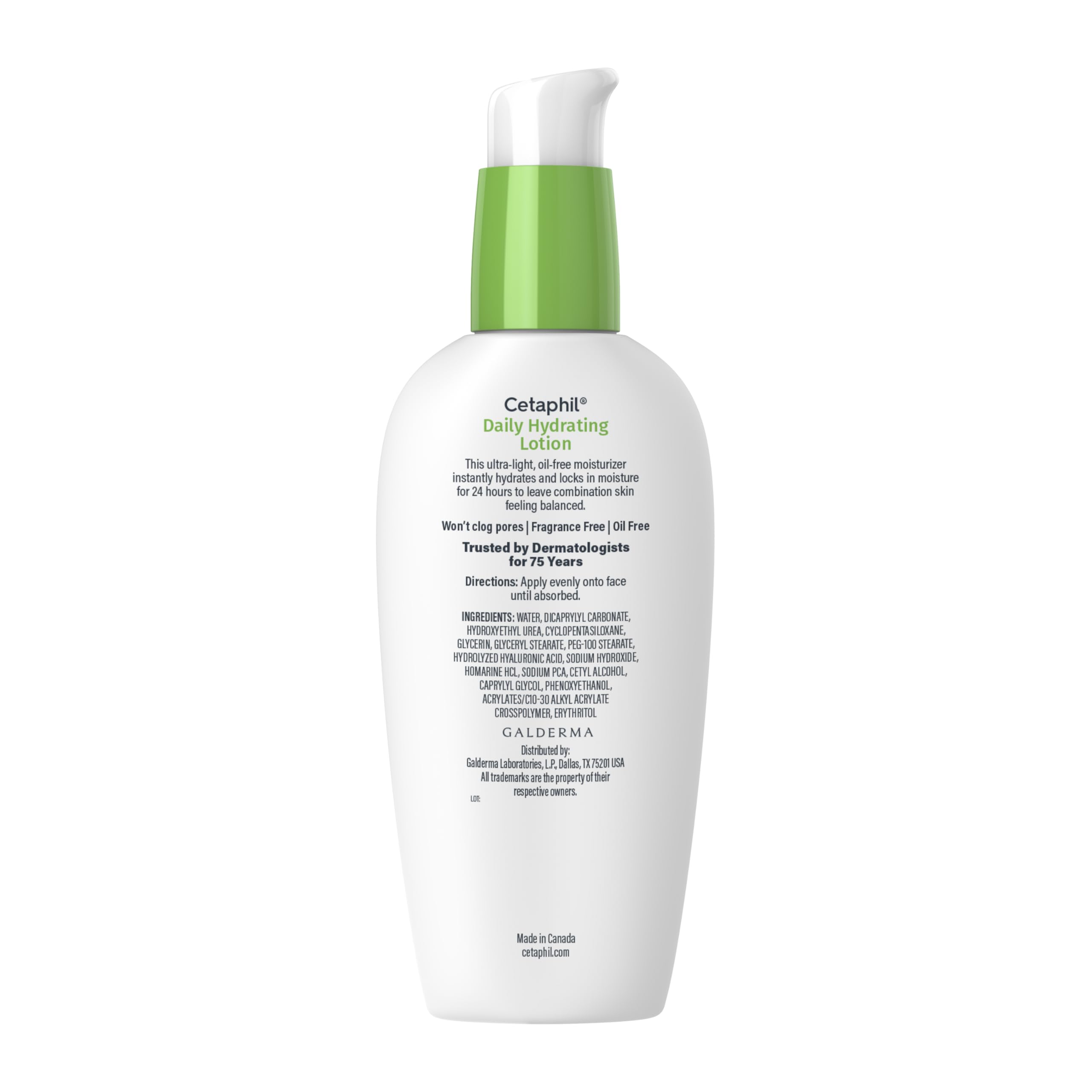 Cetaphil envase tamaño viaje, listo para cargar durante escapadas.