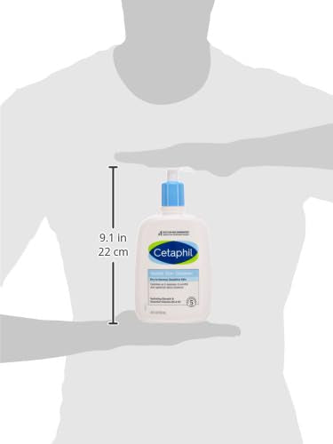 Fórmula neutra y sin jabón de Cetaphil para piel sensible sin irritación