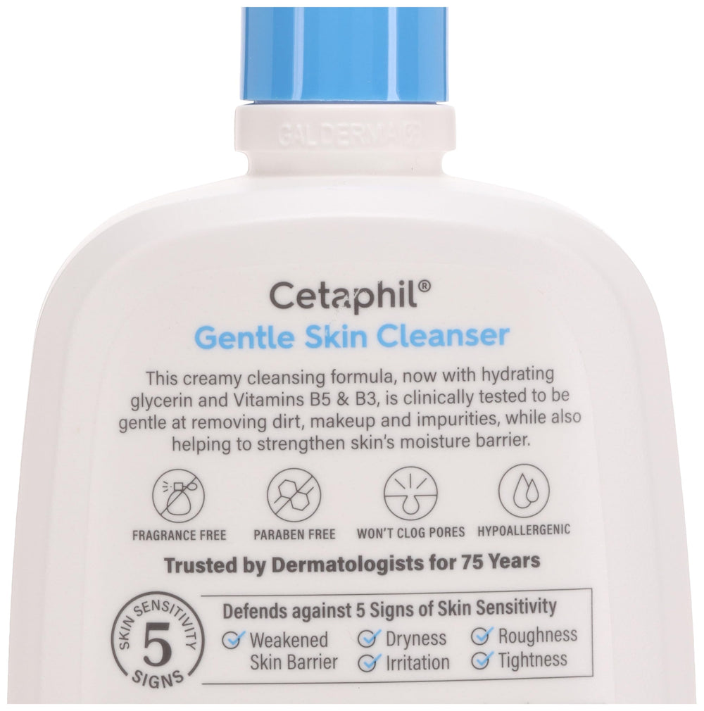 Cetaphil retira maquillaje con suavidad, ideal para la rutina diaria