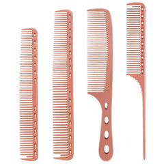 CGBARBER peine profesional largo rosa oro para secciones precisas.