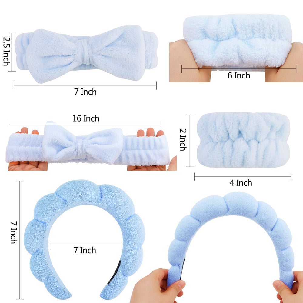 Chanaco diadema para ducha y spa, mantiene el cabello recogido durante el baño.