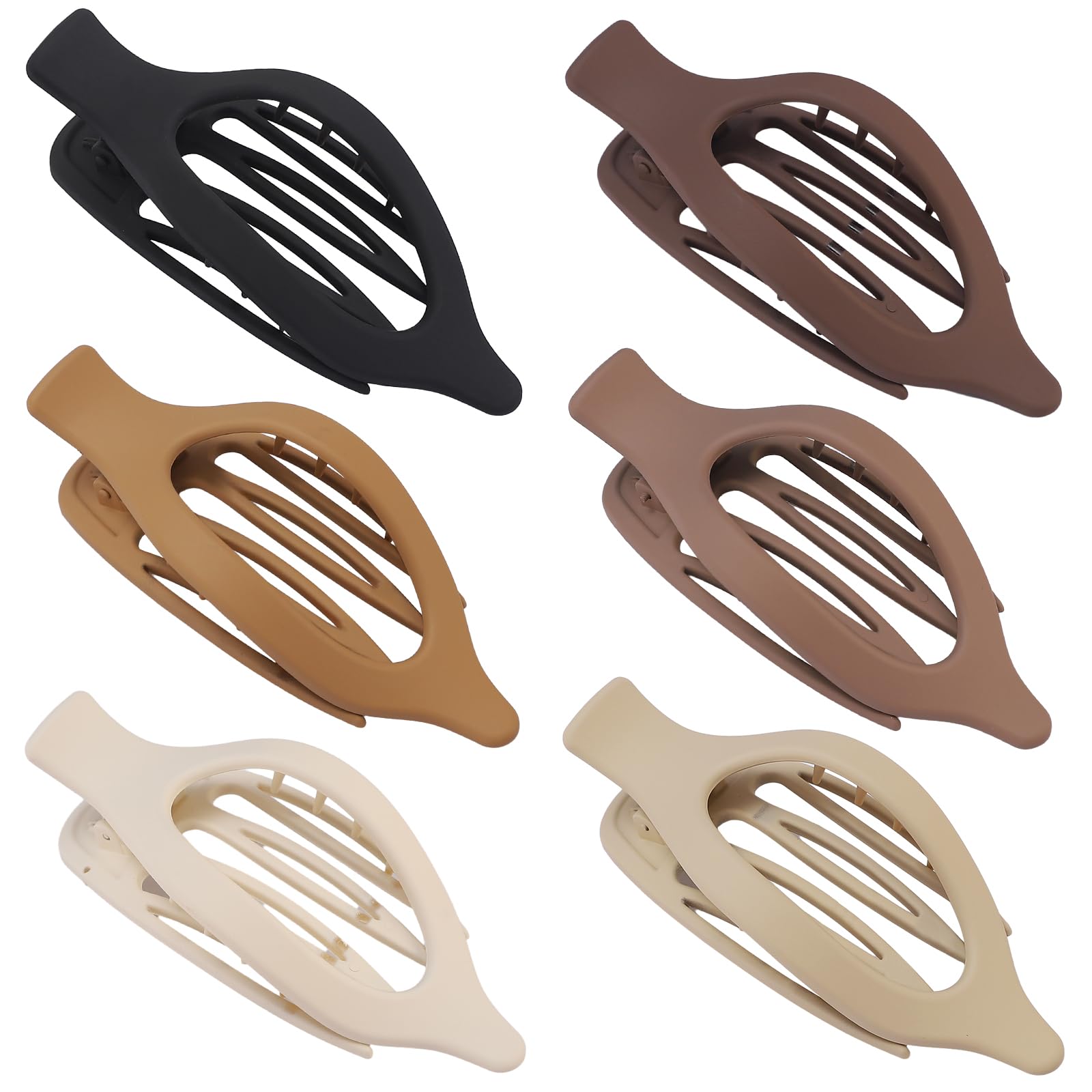 CHANDAT clip plano para cabello multicolor, opción versátil para varios looks