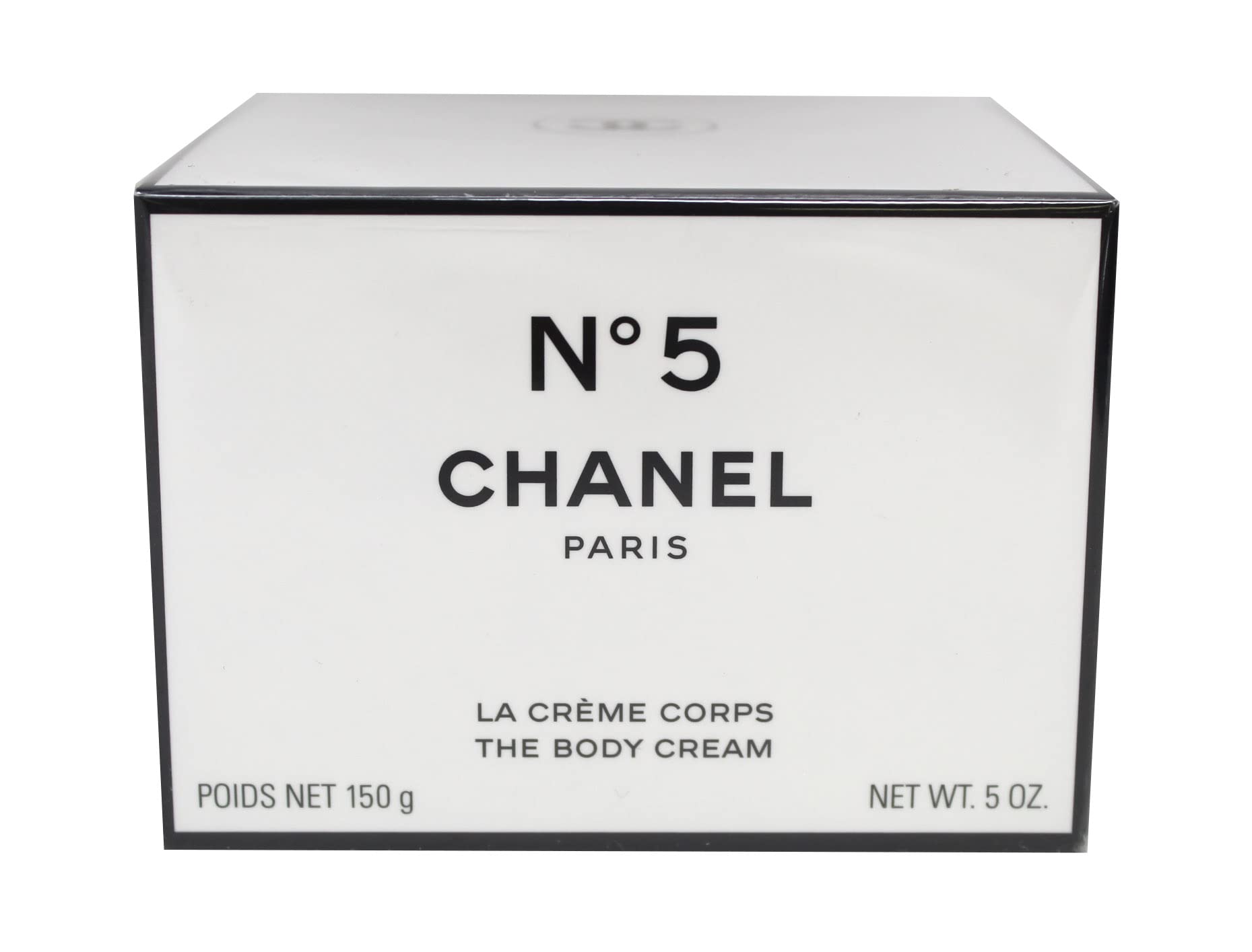 CHANEL N°5 crema corporal 150 ml: envase elegante para hidratación diaria