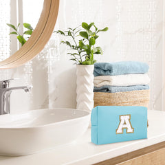 Chaogreat bolso maquillaje piel PU impermeable, protege tus productos en cualquier viaje.