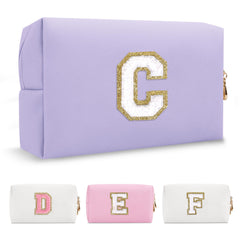Chaogreat neceser personalizado con iniciales A-Z, ideal para viajar