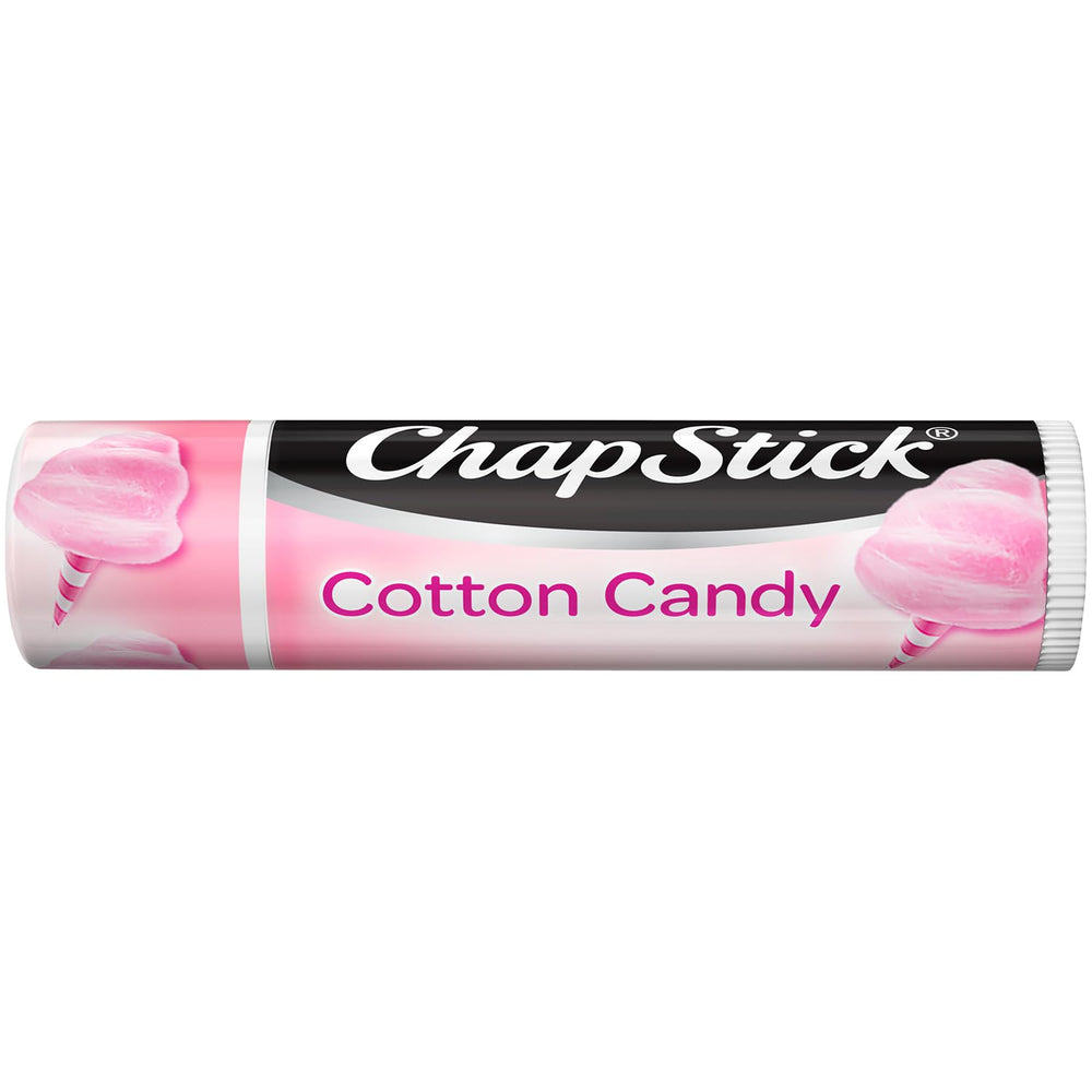 ChapStick Algodón de Azúcar en tubo, aroma dulce que hidrata los labios