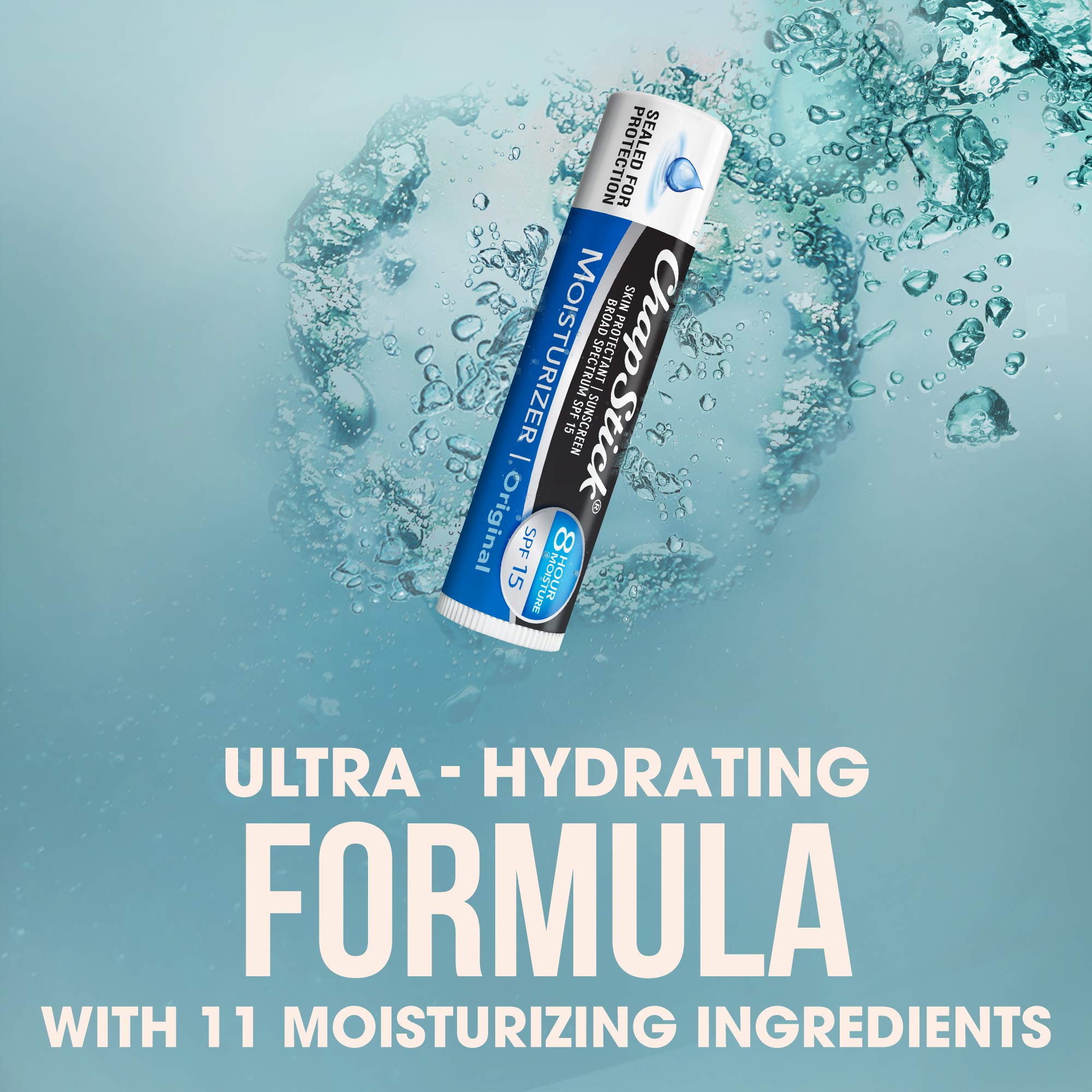 ChapStick Hidratante SPF15 2 en 1: protección solar y cuidado de labios