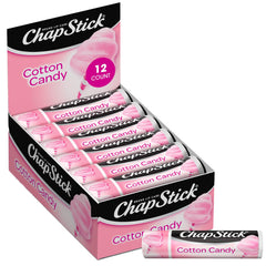 ChapStick Algodón de Azúcar, tubo de labial para hidratación diaria.