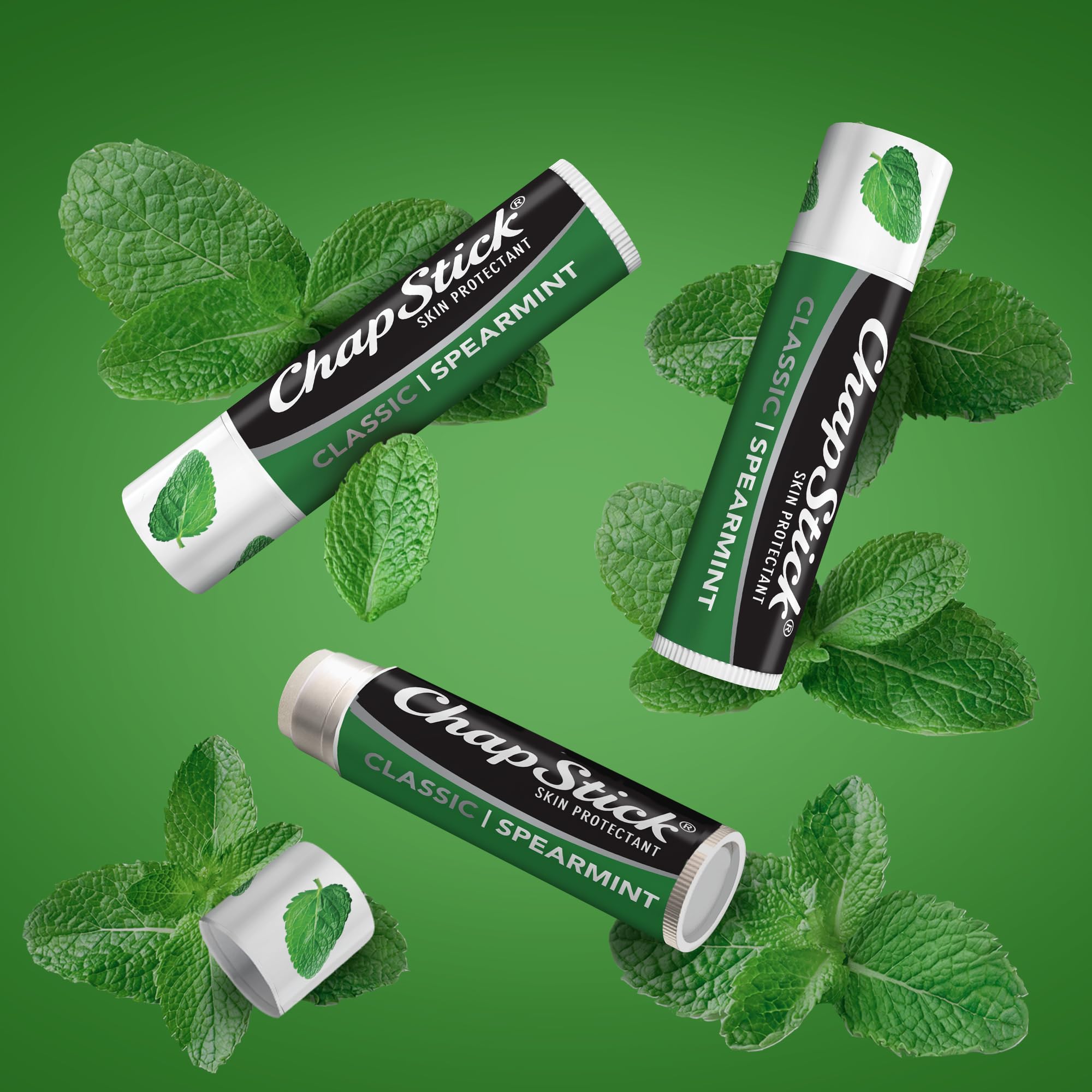 ChapStick menta clásica formato tubo: conveniencia diaria para retoques.