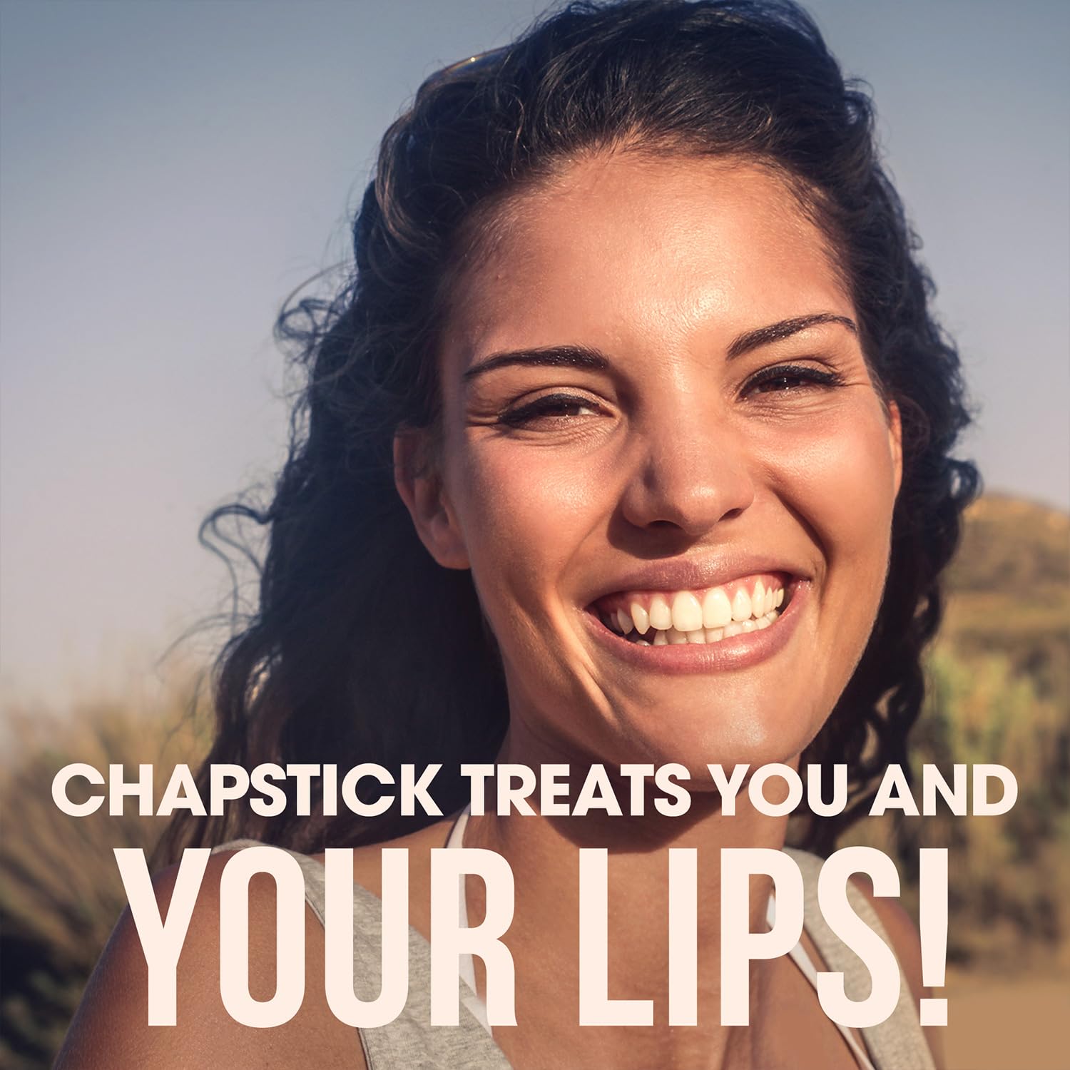 ChapStick Original Moisturizer close-up texture captures creamy glide.