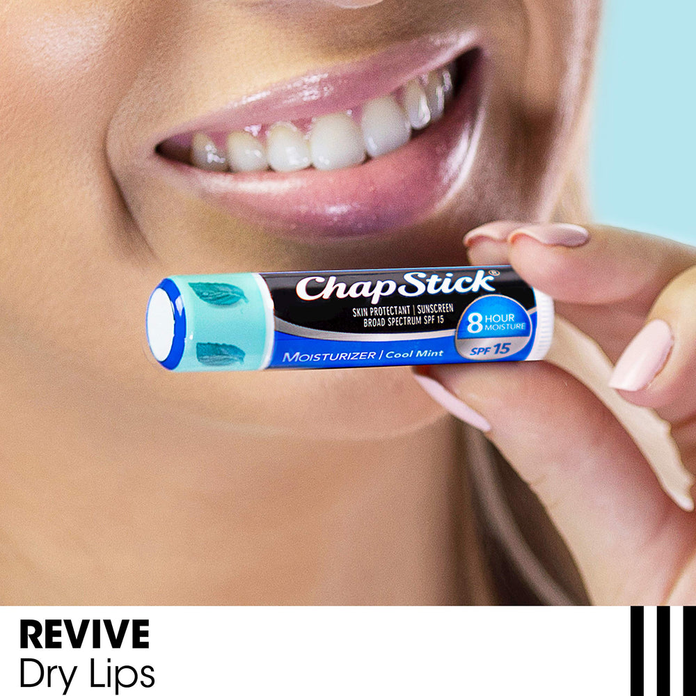 ChapStick Pack triple para llevar en casa, trabajo o coche.