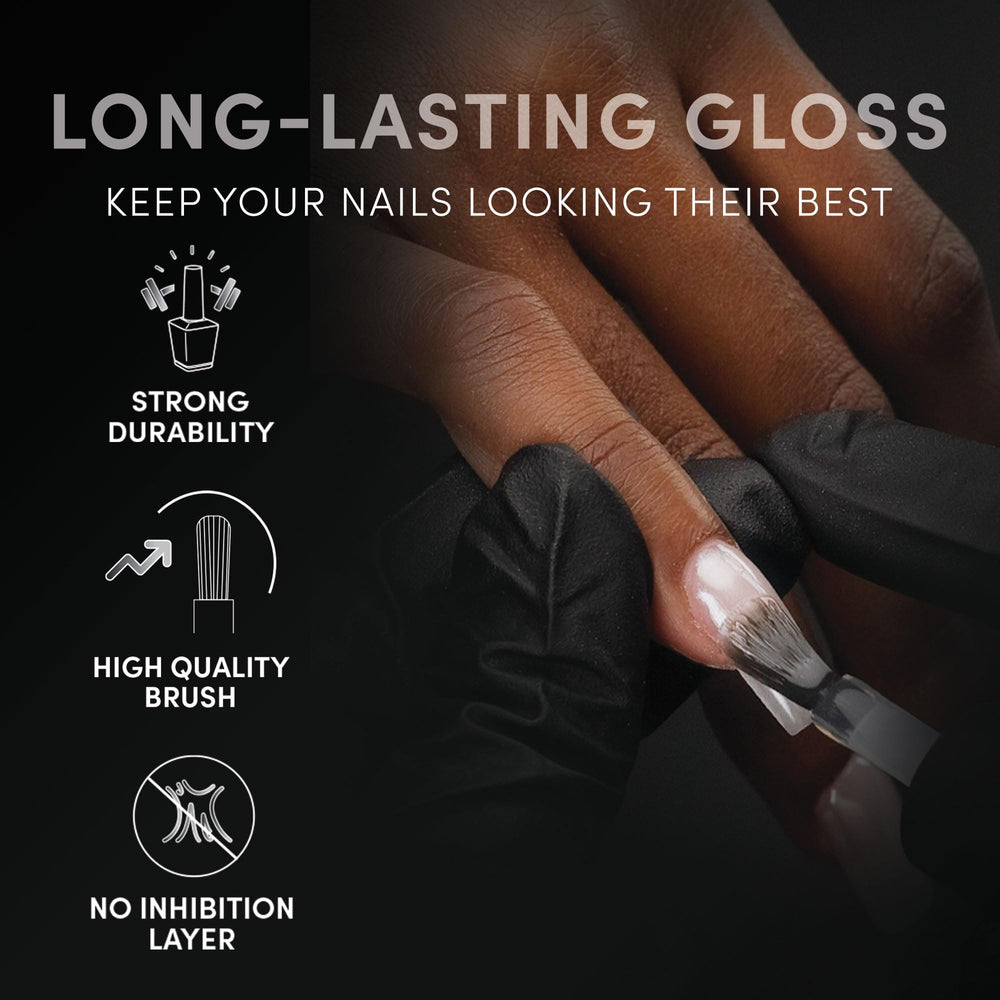 Chaun Legend Manicura con brillo profesional y acabado suave