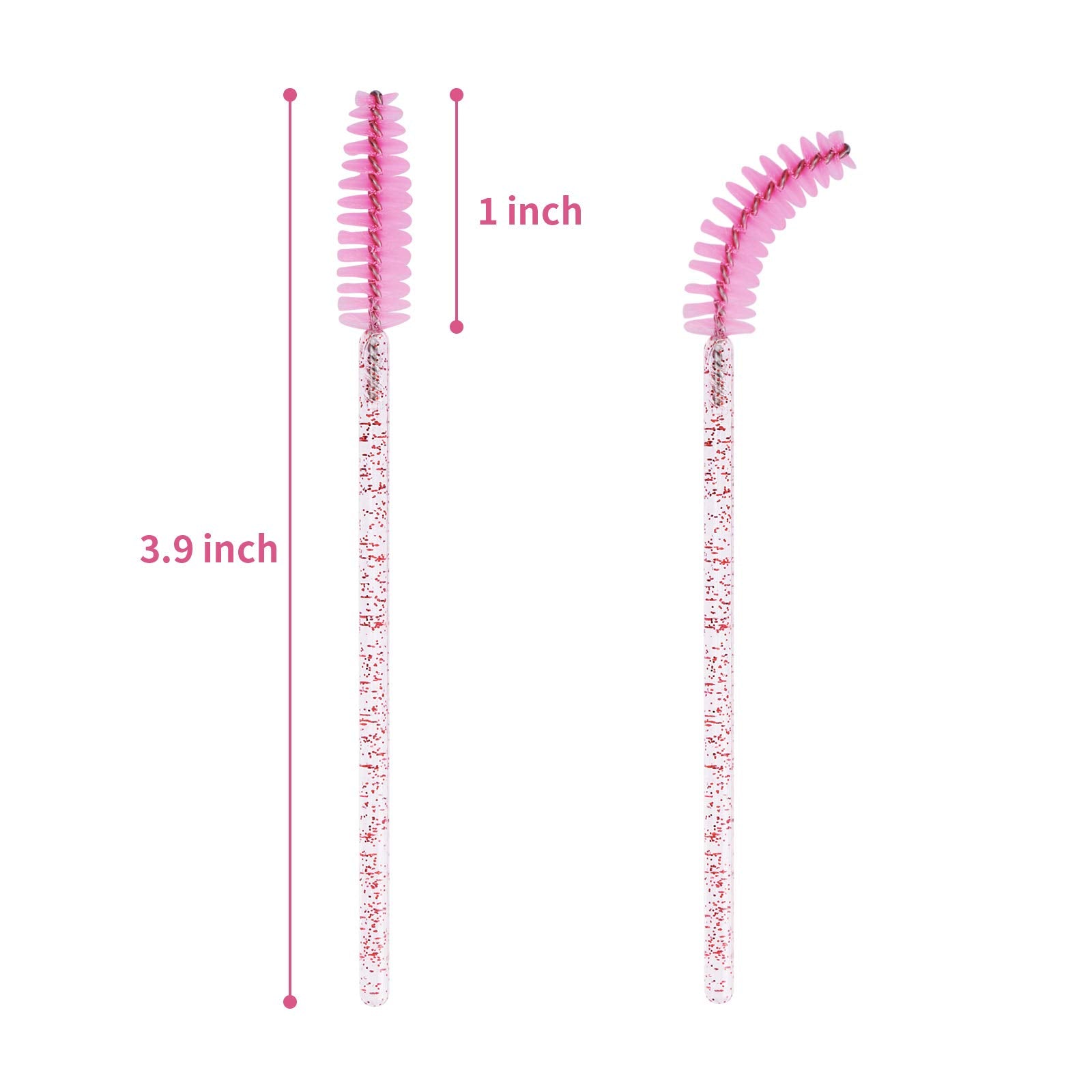 CHEFBEE cabeza flexible para pestañas y cejas, múltiples ángulos