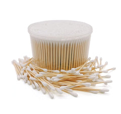 Chenchenchen bastoncillos de bambú con empaque impermeable de 500 piezas para almacenamiento seguro.