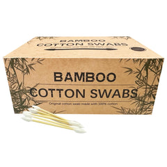 Chenchenchen palitos de bambú con algodón natural para limpieza delicada.
