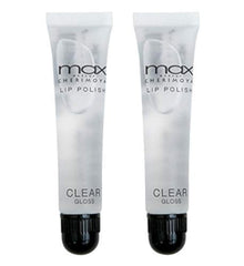 Cherimoya MAX Brillo labial claro en envase, ideal para brillo sutil diario.