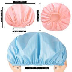 CHFONG Gorro de ducha jumbo para cocina y spa protege el cabello del polvo.