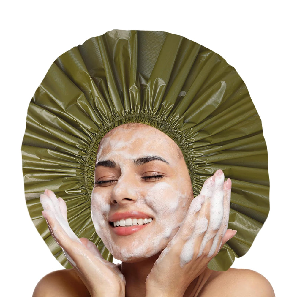 Gorro CHFONG con elastico resistente ofrece ajuste cómodo al cabello grueso