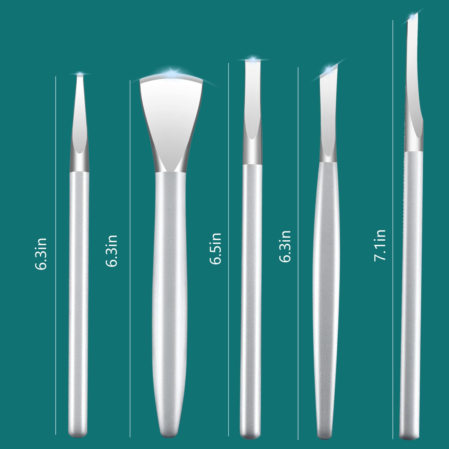 CHICREEN estuche de almacenamiento para herramientas de pedicure