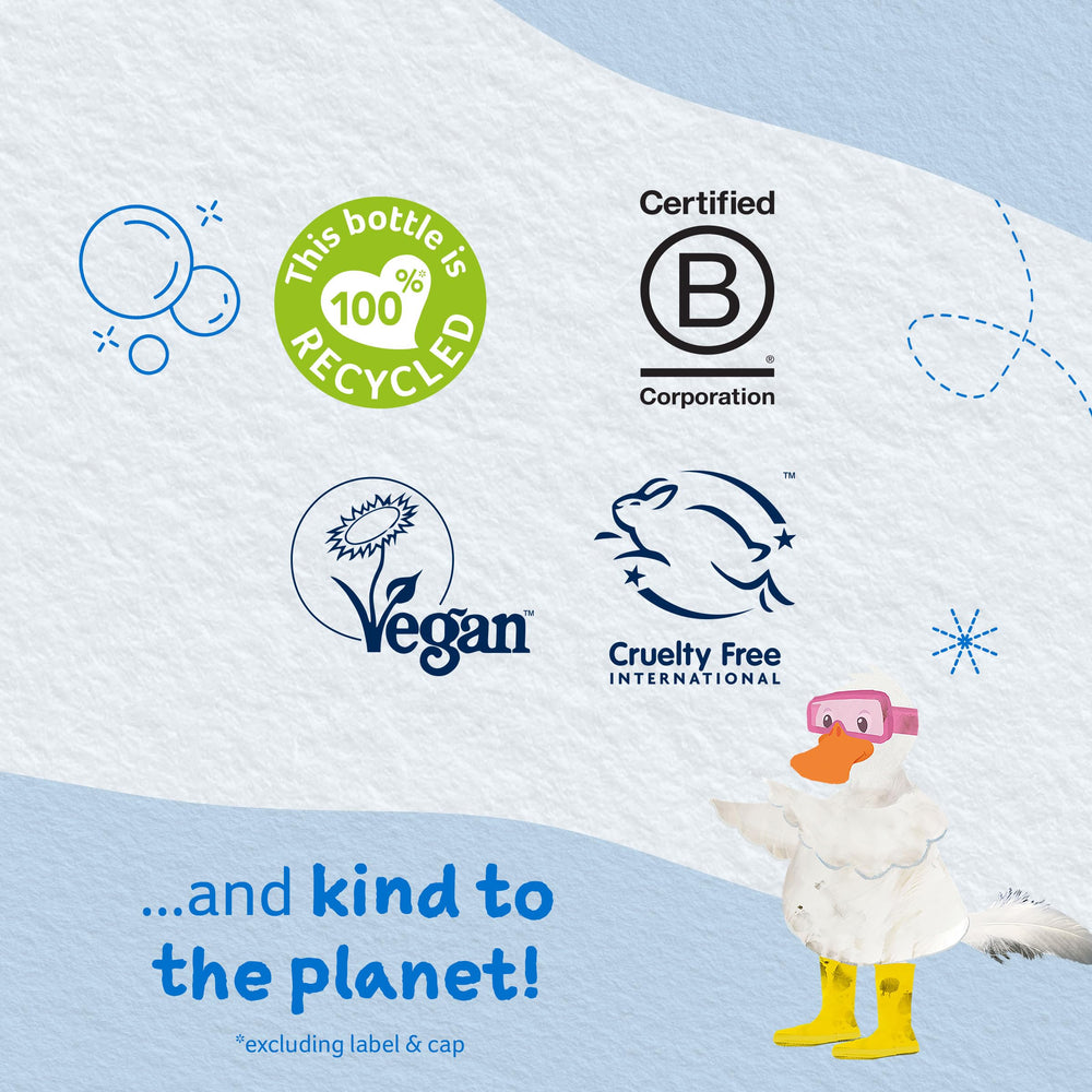 Childs Farm Acondicionador infantil, fórmula vegana y no probada en animales