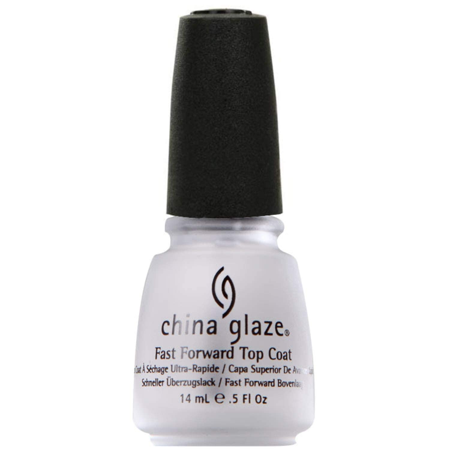 China Glaze Fast Forward, capa superior protege y sella la manicura con acabado duradero.