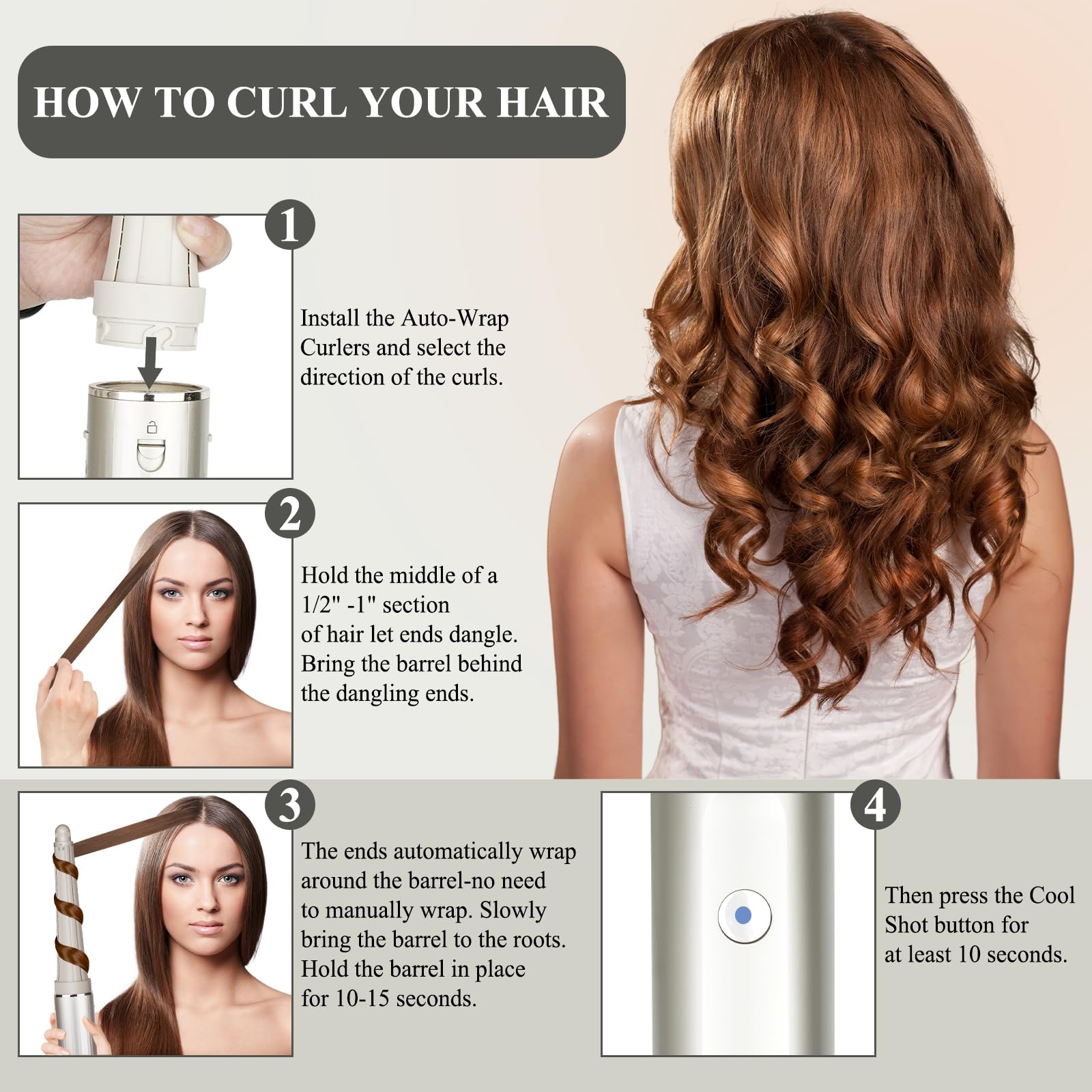 Chivixe diseño 2 en 1 izquierda y derecha para rizos naturales