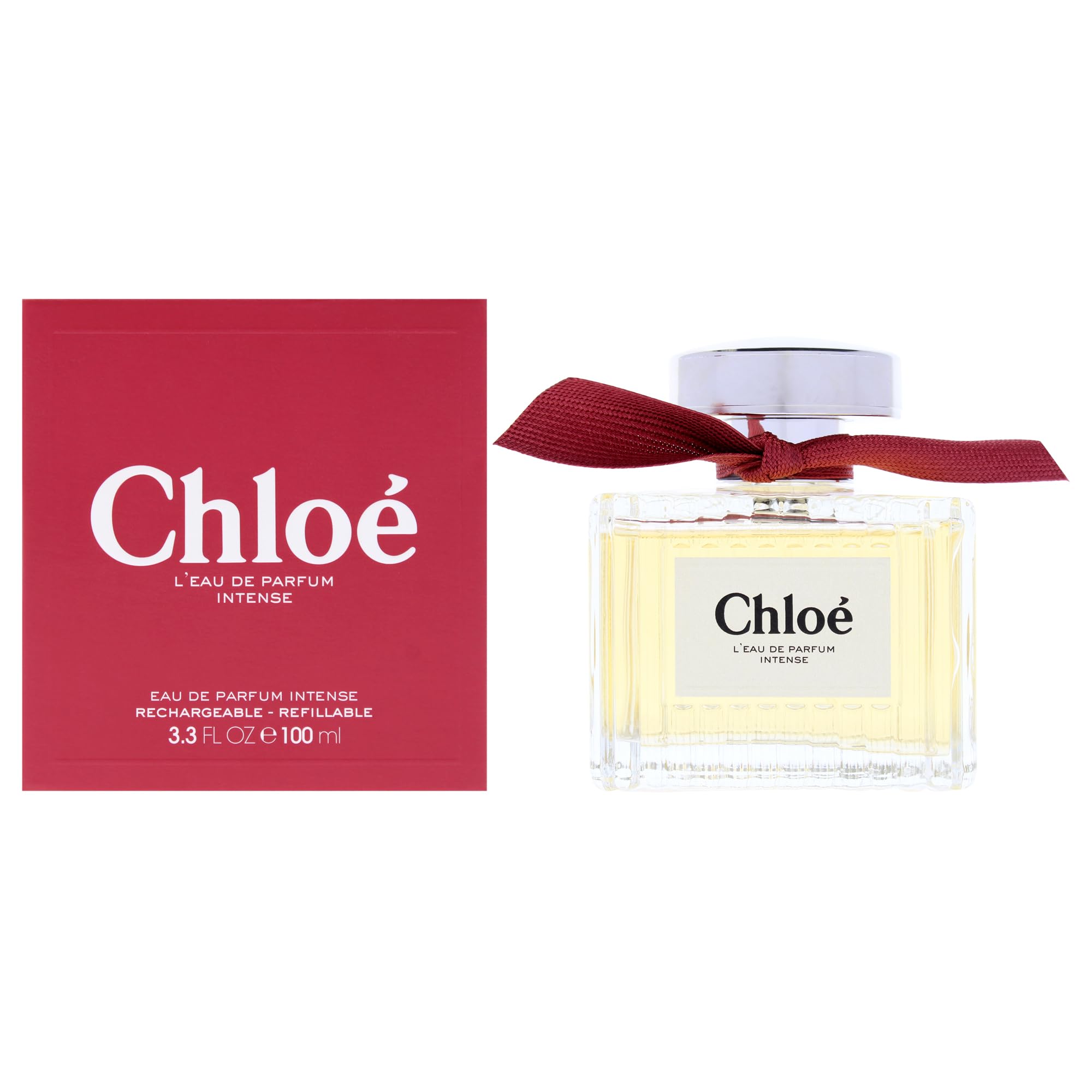 Chloe LEau De Parfum Intense, botella elegante para uso diario gracias a su duración.