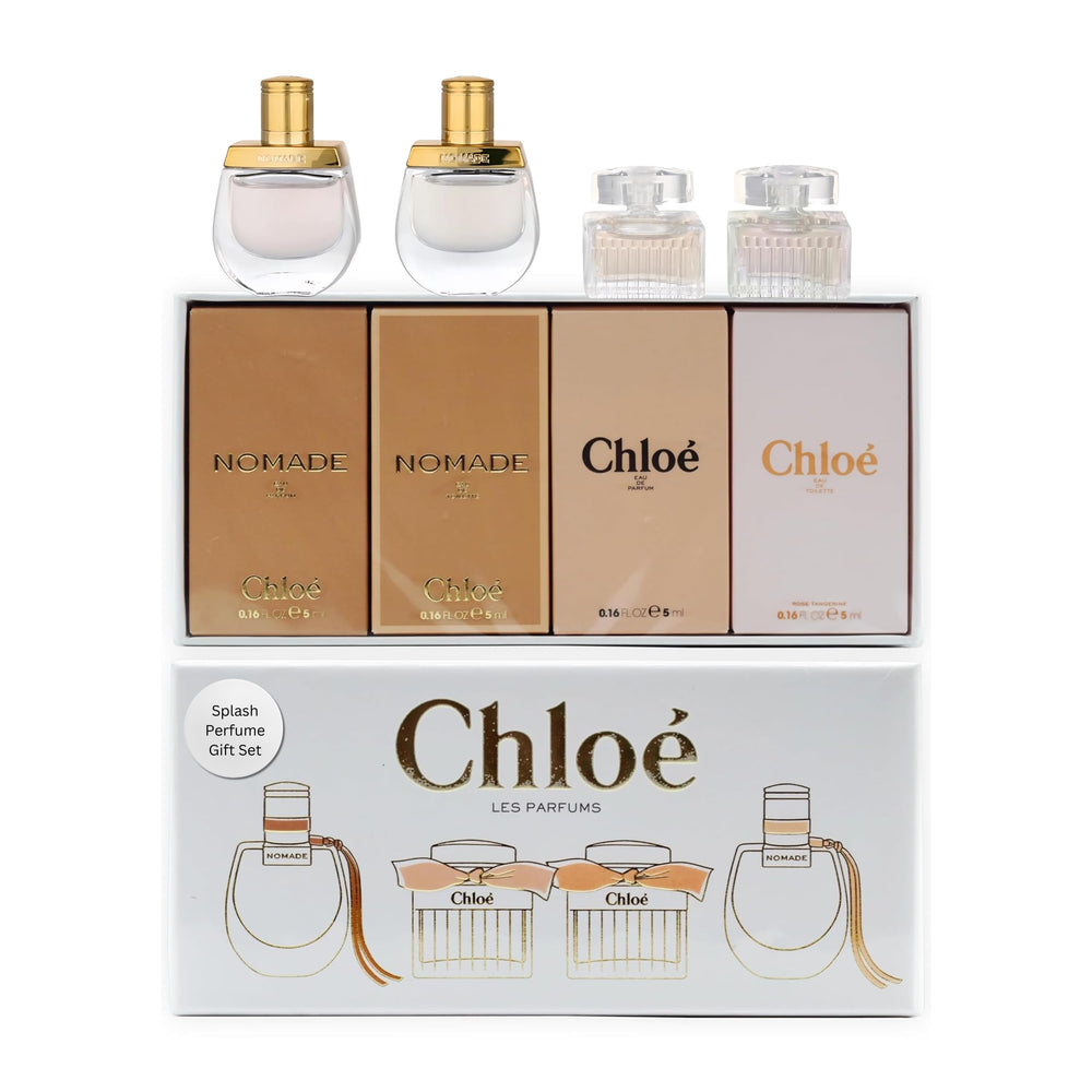 Conjunto de mini perfumes Chloe para regalo y prueba en casa.