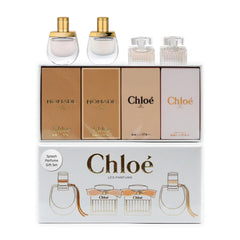 Conjunto de mini perfumes Chloe para regalo y prueba en casa.