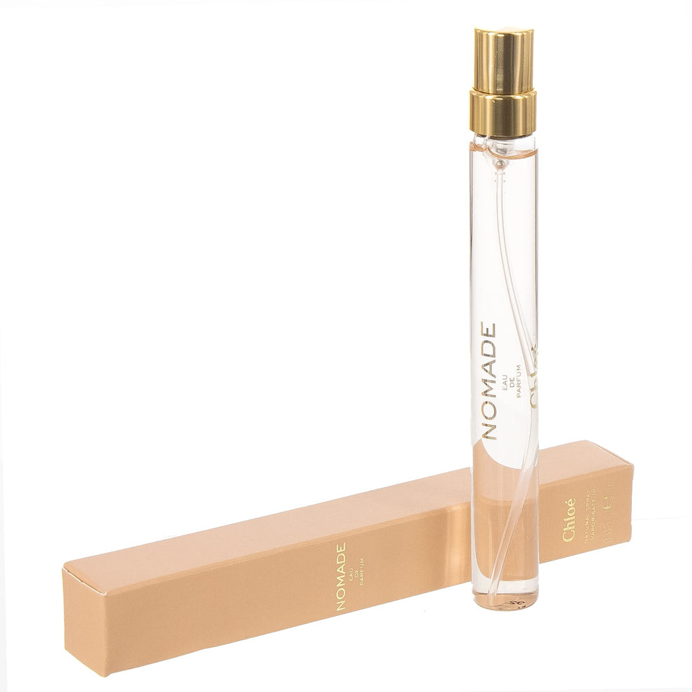 Chloé Nomade mini frasco de perfume, ideal para viajar y usar durante el día.