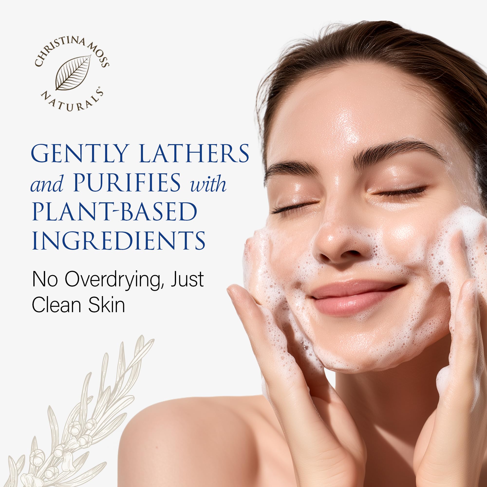 Christina Moss Naturals aceite de romero orgánico con aroma revitalizante.